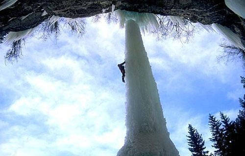 frozen waterfall 2021