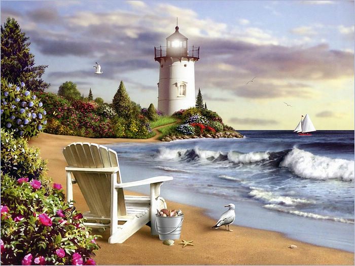 Lighthouse Paintings