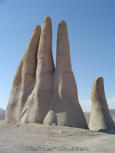 Atacama Desert Hand of Desert - Chile - XciteFun.net