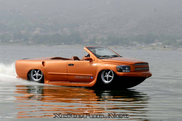 WaterCar Python: Fastest Amphibian Corvette - Jet Drive - XciteFun.net