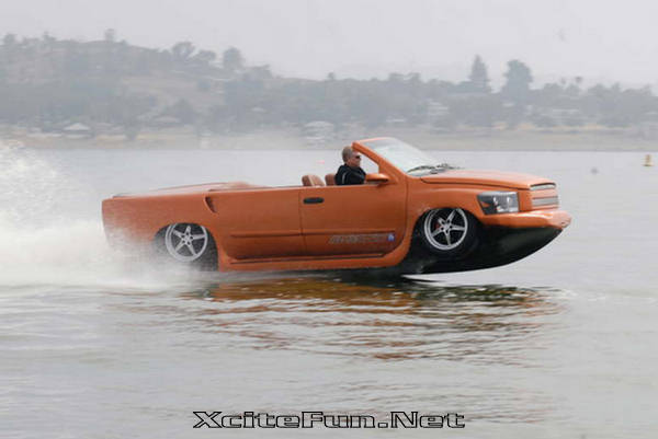 WaterCar Python: Fastest Amphibian Corvette - Jet Drive - XciteFun.net