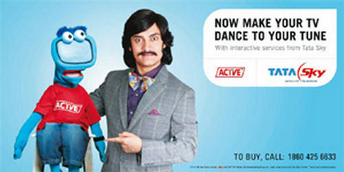 Aamir Khan Tata Sky Puppet - Video Ad 