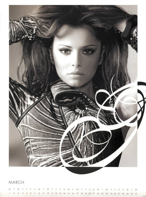 Cheryl Cole New Year Calendar 2010