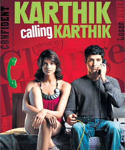 Karthik Calling Karthik - Movie Poster - XciteFun.net