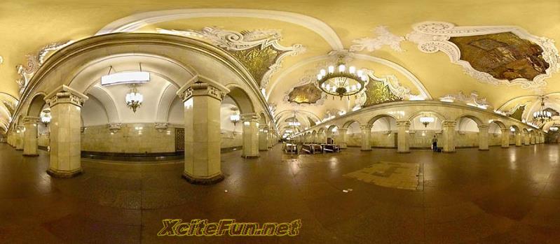 Most Amazing Art In Moscow Subway - XciteFun.net