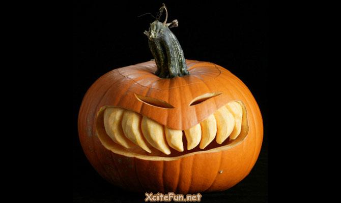 Angry Pumpkin - Trick or Treat - XciteFun.net