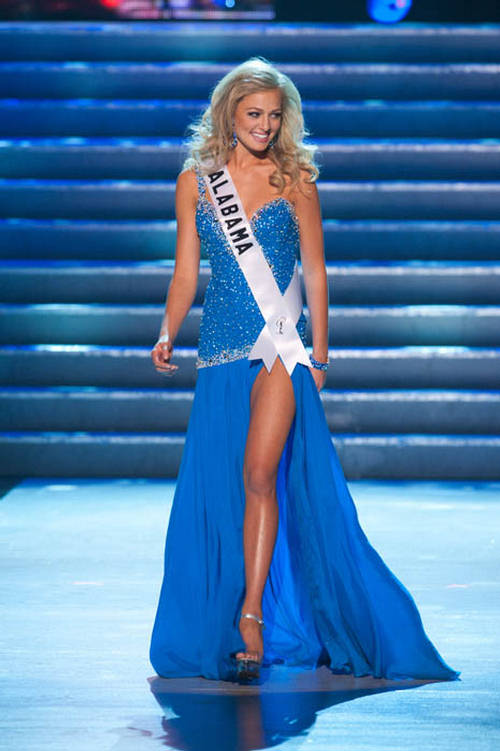 Miss Louisiana, Lacey Minchew 2009 Miss USA Contestants Preliminary  Competition held at Planet Hollywood Resort Casino Las Stock Photo - Alamy