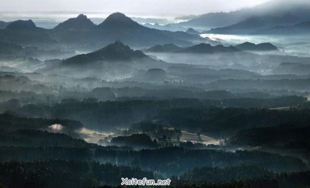 Beautiful Natural Landscape From Bird eye View - XciteFun.net