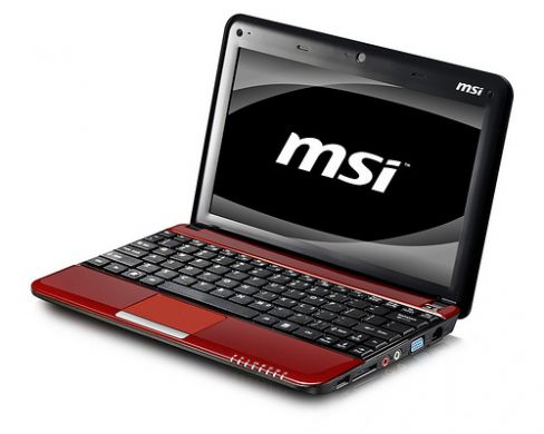 Нетбук msi u135dx не включается