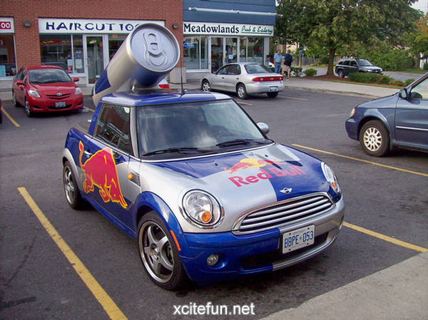 Red Bull Cars - Mobile Energy - XciteFun.net