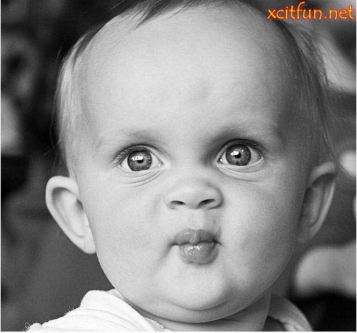 Funny cute baby face - XciteFun.net