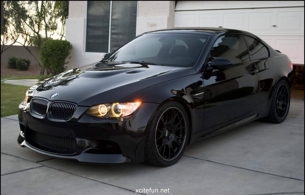 Jet Black E92 BMW M3 Car Wallpapers 2010 - XciteFun.net