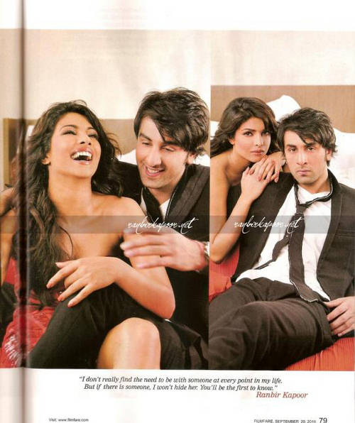 Ranbir And Priyanka - The Filmfare Love Bugs - XciteFun.net