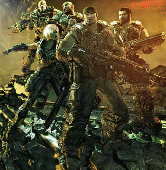 Gears of War 3 Game Hd Trailer And Hq Wallpapers - XciteFun.net