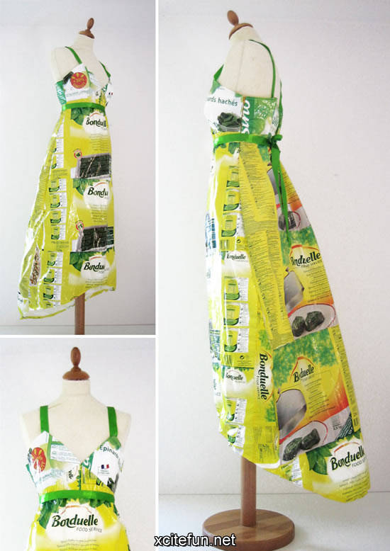 Recycled Collection The Food Packaging Fashion 