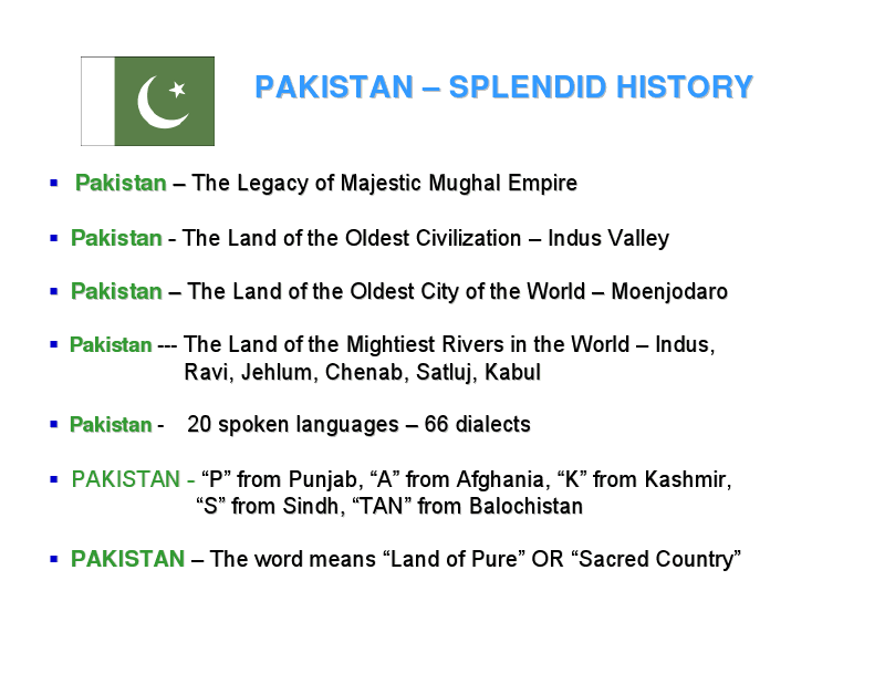 A Beautiful Fact Sheet About Our Pakistan - XciteFun.net