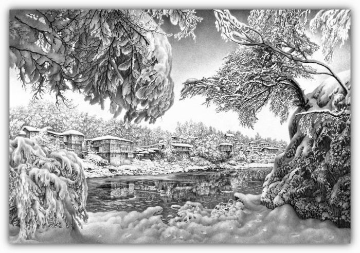 Beautiful Winter Art - XciteFun.net