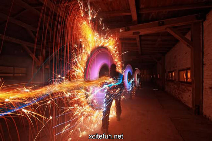 Incredible Light Art Performance Photography - XciteFun.net