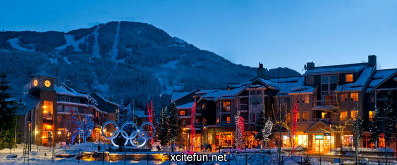 Whistler Blackcomb - Biggest Ski Town In World - XciteFun.net