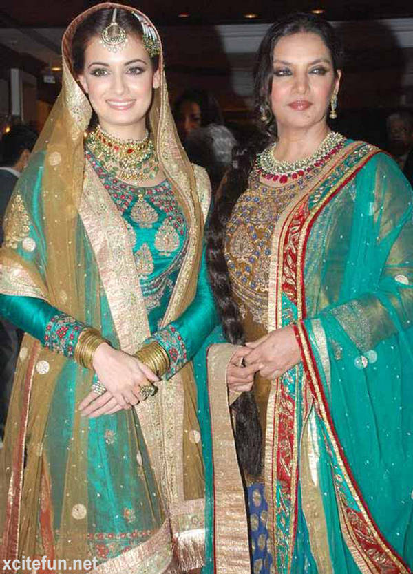 Dia Mirza Bridal Ramp - Rajasthani Bride - XciteFun.net