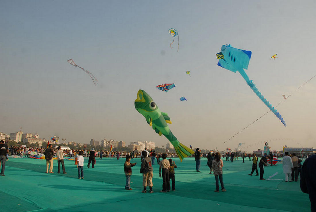 International Kite Festival 2011 in Ahmadabad - Gujarat - XciteFun.net