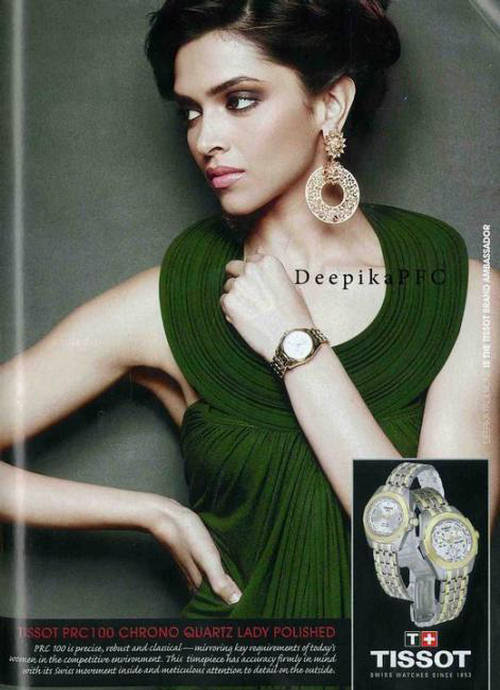 Deepika Padukone Tissot Watches Photo Shoot XciteFun