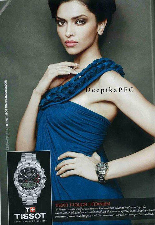 Deepika Padukone Tissot Watches Photo Shoot XciteFun