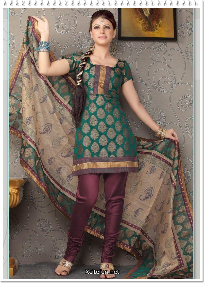 Churidar Salwar Kameez - XciteFun.net