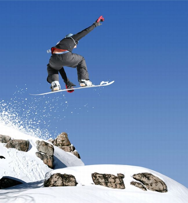 Awesome Snowboard Jumping Photography - XciteFun.net