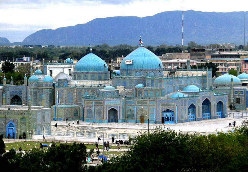 Blue Mosque of Mazar Sharif Afghanistan - XciteFun.net
