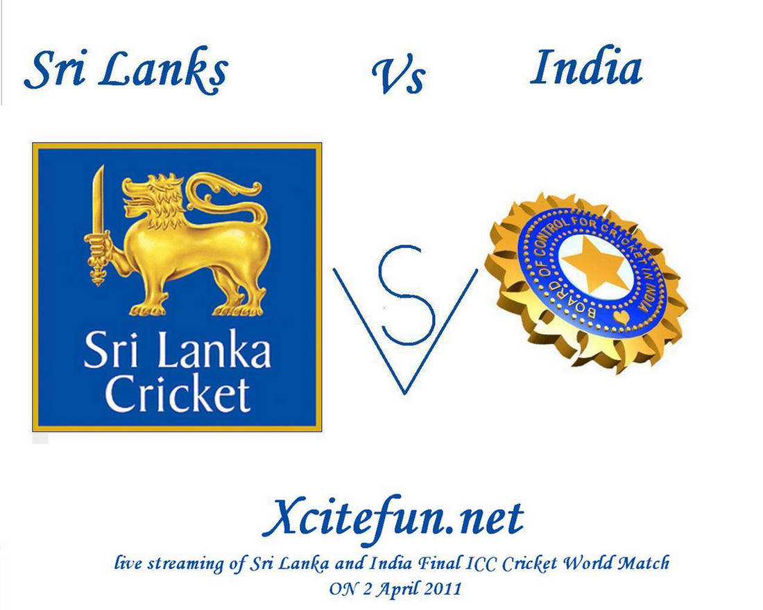 Sri Lanka Vs India Final Cricket World Cup 11 Live Streaming - XciteFun.net