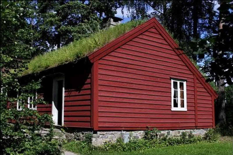 grass roofs