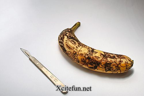 Awesome Banana Art and Tattoo - Part 1 - XciteFun.net