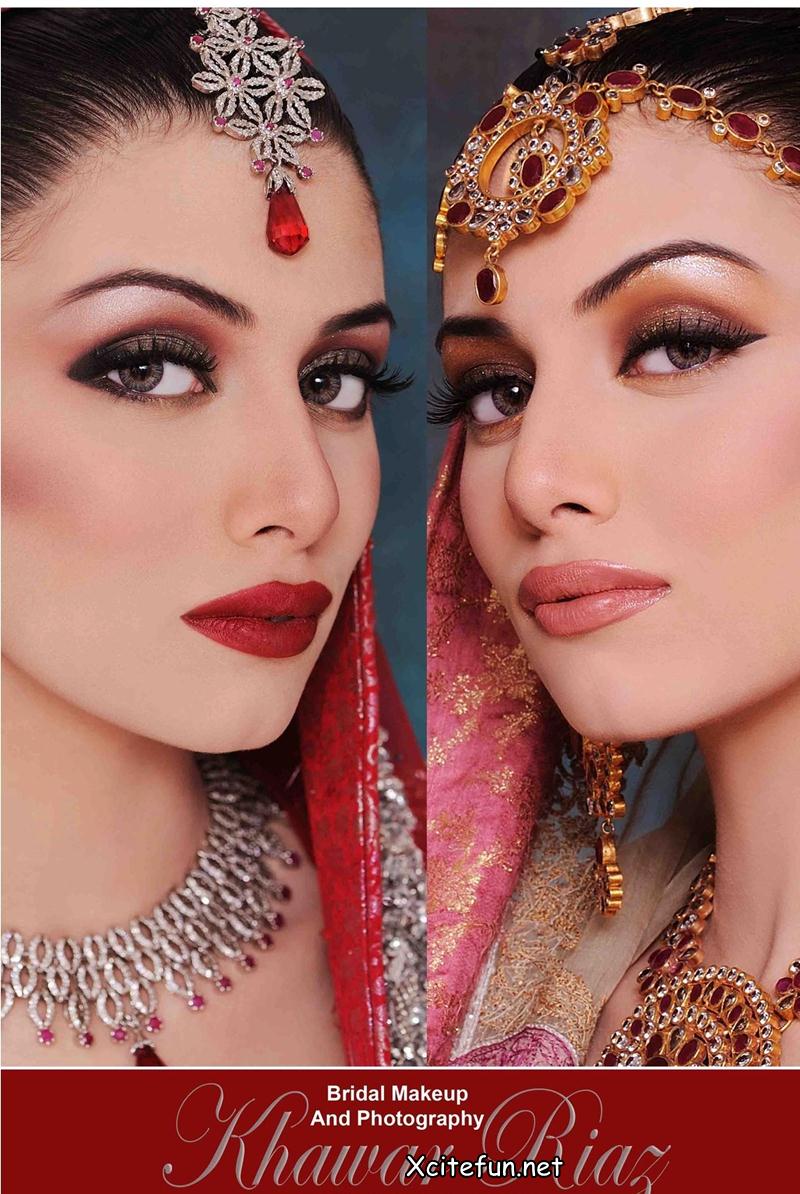 Latest Bridal Makeup Trend and Jewelry - Khawar Riaz Bridal - XciteFun.net