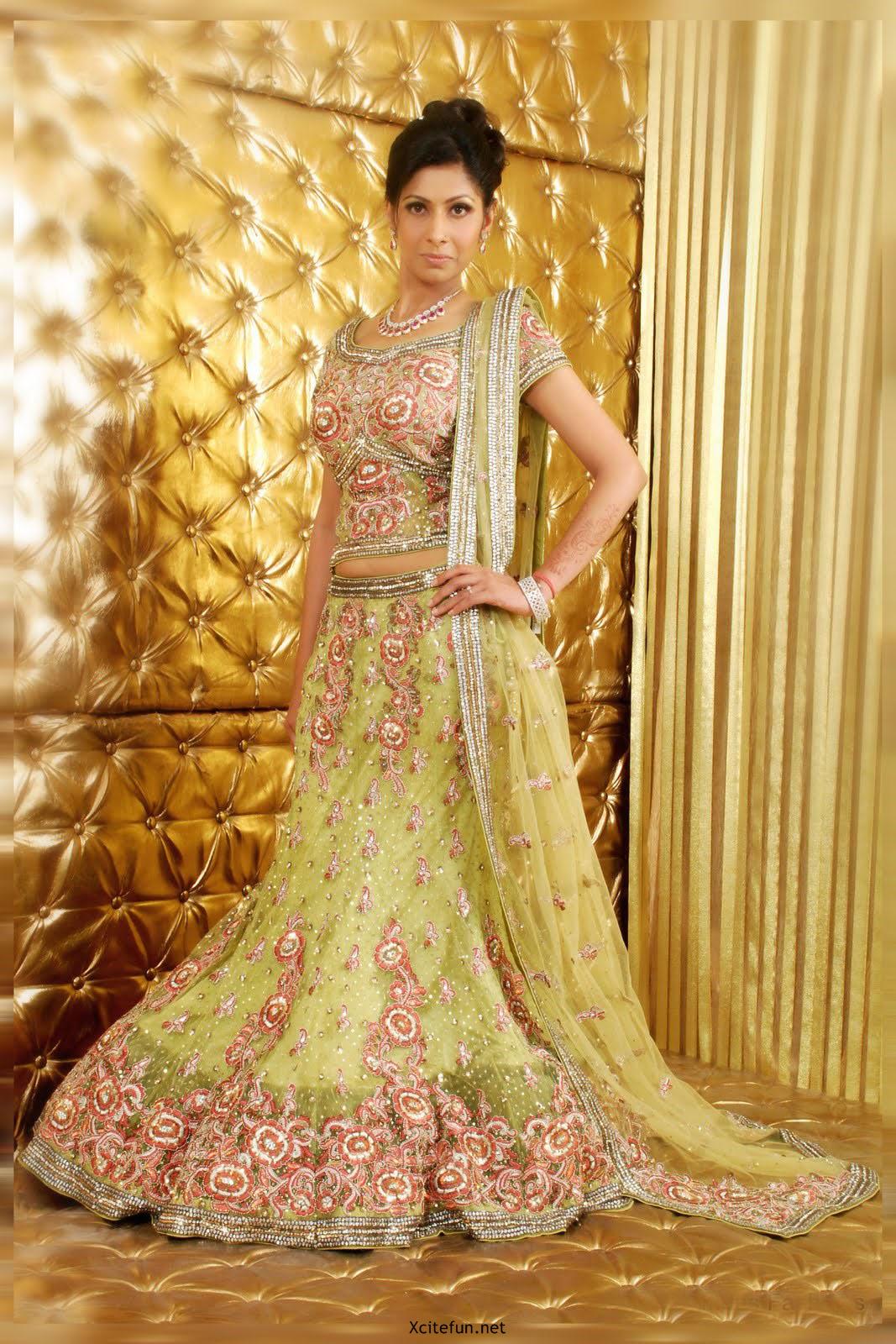 Lehenga Choli Bridal Dress for Wedding 2011