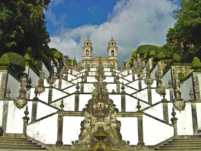 Holy Zigzag Stairways of Portugal - XciteFun.net