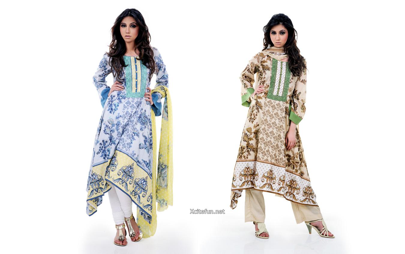 Maria B Salwar Kameez Spring Collection - XciteFun.net