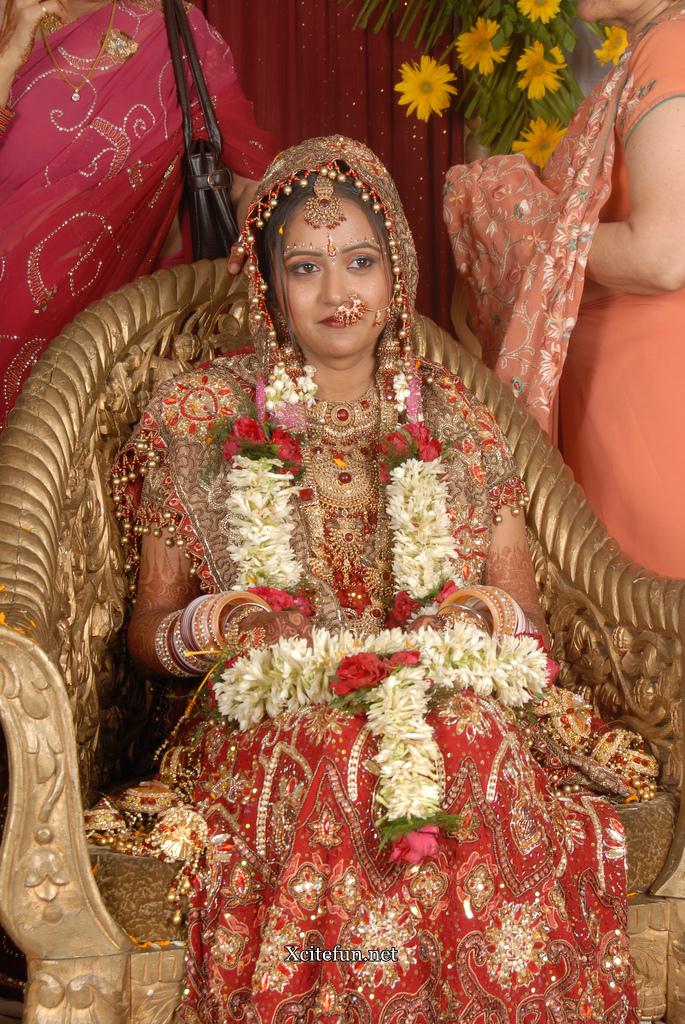 Indian Bridal Traditional Dress jewelry And Makeup - XciteFun.net