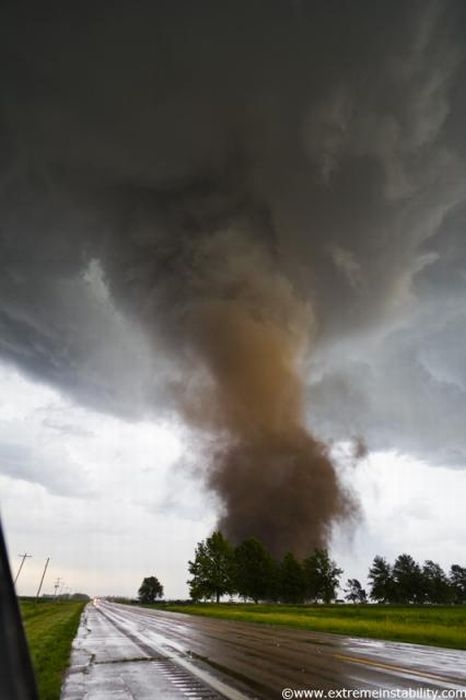 The Tornado Eye - Storm Chaser Photography - XciteFun.net