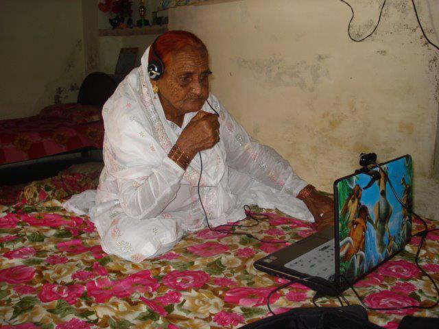 Conducting Workshops for grannies