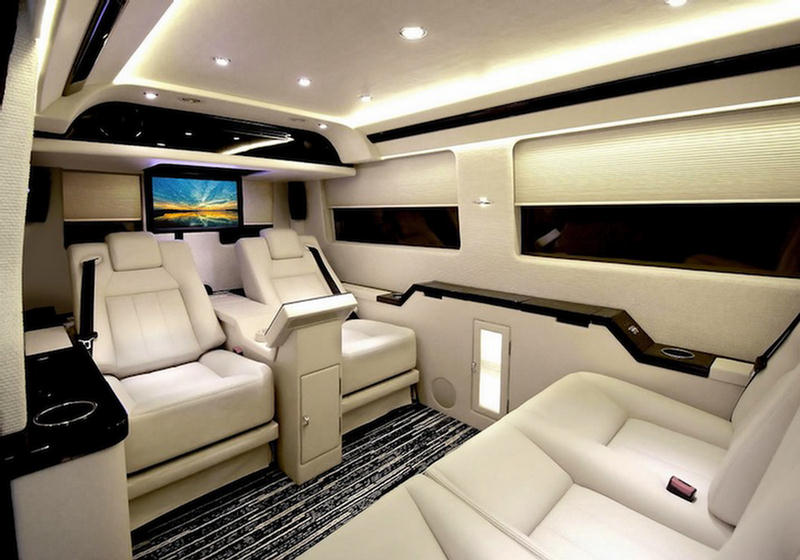 Mercedes Benz Van Shocking Luxury Interior - XciteFun.net