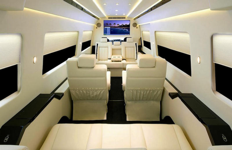 Mercedes Benz Van Shocking Luxury Interior - XciteFun.net