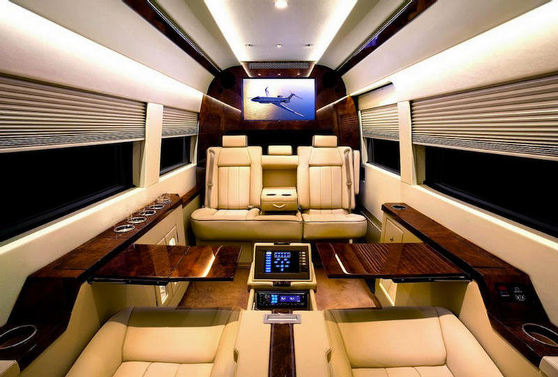 Mercedes Benz Van Shocking Luxury Interior - XciteFun.net