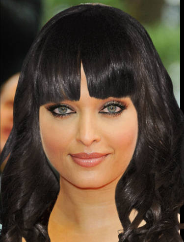 Aishwarya Rai - Virtual Hair Makeovers - XciteFun.net