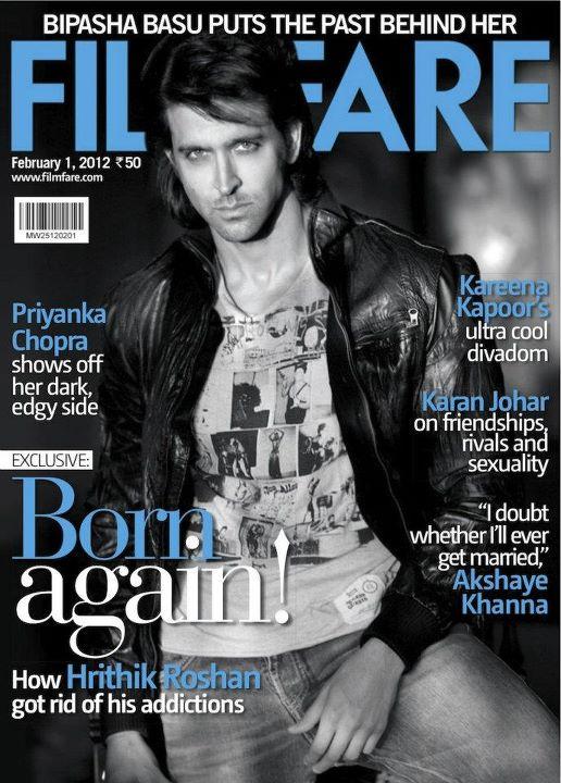 Hrithik Roshan Filmfare Magazine 2012