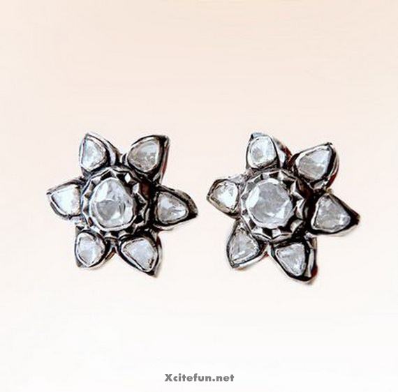 Party Wear Diamond Star Earrings - XciteFun.net