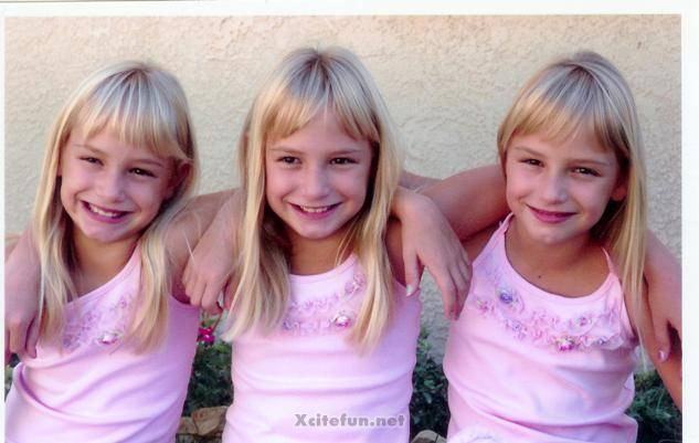 Incredibly Rare Identical Triplets - XciteFun.net