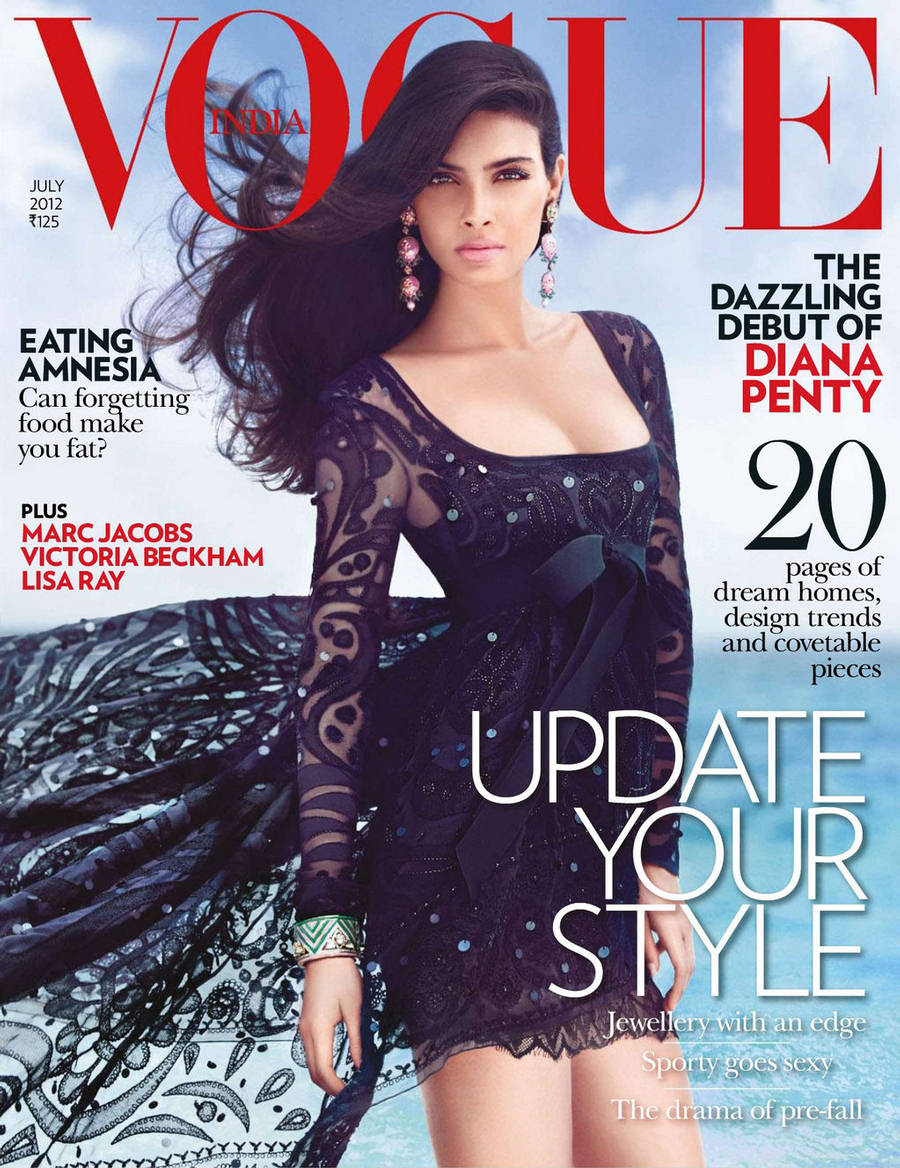 Diana Penty Dazzling Debut - Vogue Scans - XciteFun.net