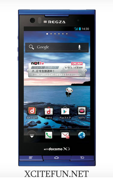 Toshiba REGZA T-02D Smartphone Review - All Specification - XciteFun.net