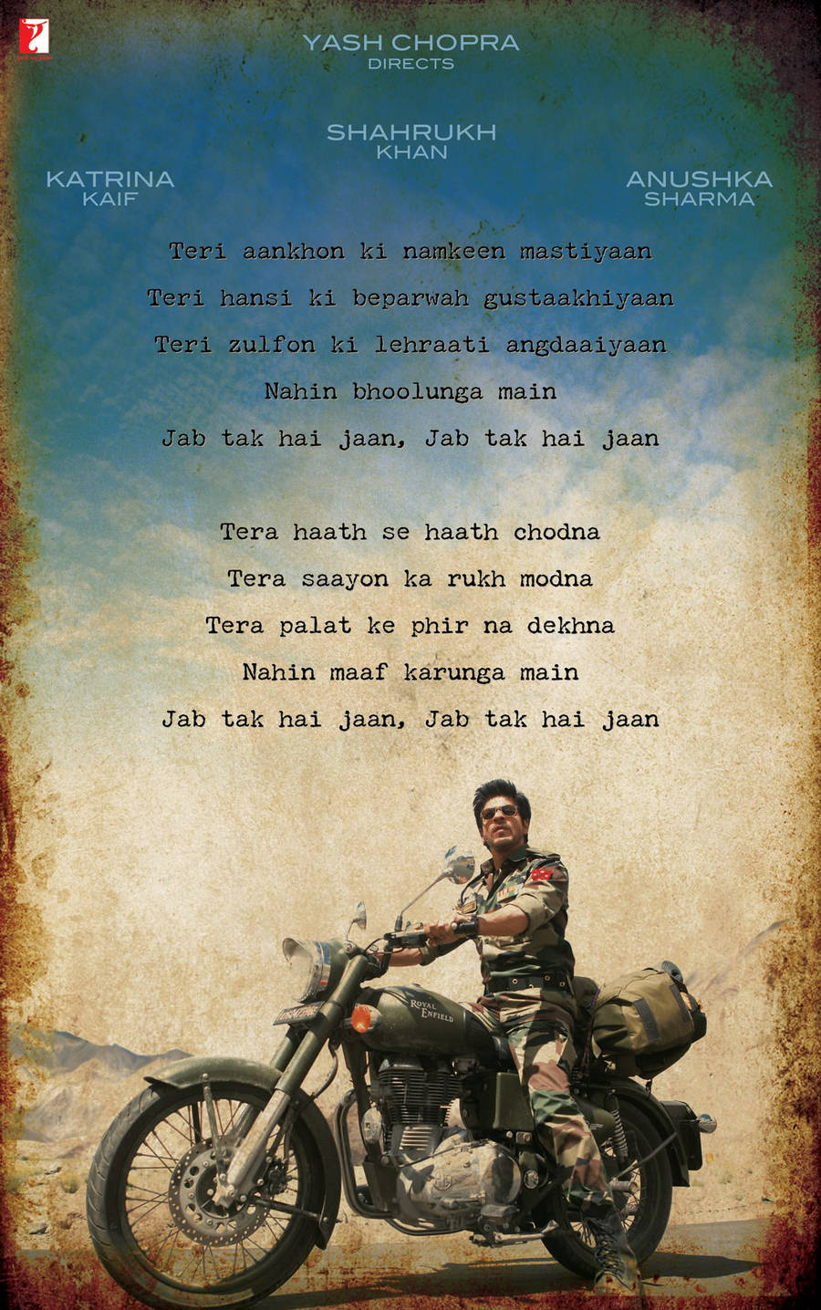 Jab Tak Hai Jaan Poetry - XciteFun.net